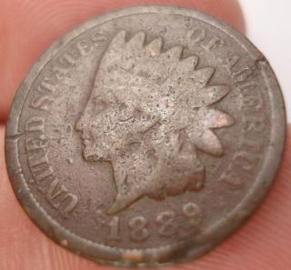 1889 Indian Head Penny About photo