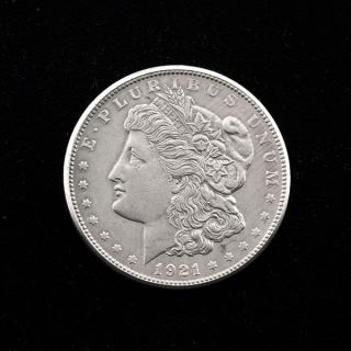 Us Morgan Silver Dollar 1921 S (1878 - 1921) photo