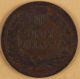 1901 Indian Head Penny Circulated Good Date Ihp 491 Small Cents photo 1