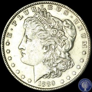 1889 P Uncirculated Silver Morgan Dollar 705 photo