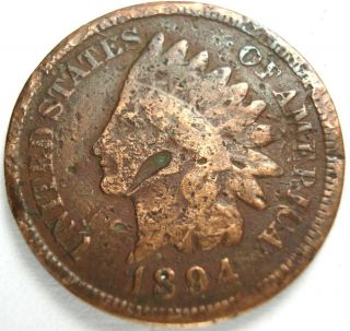 1894 Indian Head Penny photo