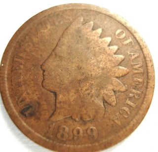 1899 Indian Head Penny photo