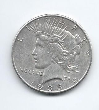 1935 Peace Dollar 6/27 photo