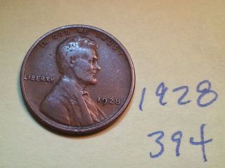 1928 Lincoln Cent Fine Detail Great Coin (394) Wheat Back Penny photo