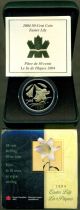 2004 50 - Cent Sterling Silver Coin - Golden Easter Lily Coins: Canada photo 1