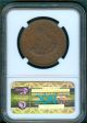 1857 Bank Of Upper Canada Penny Ngc Ms63 Coins: Canada photo 1