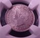 1883h Half Dime Ngc Unc.  Details,  Scratches Coins: Canada photo 2