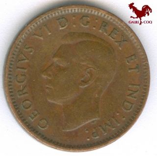 Canada - Dominion Of Canada 1942 Canadian 1 Cent Coin (world War Ii Coinage) photo
