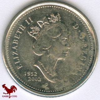 Canada - Dominion Of Canada 1952 / 2002 Canadian Dime 10 Cents Coin photo