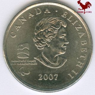 Canada - Dominion Of Canada 2007 Canadian 25 Cent Piece Coin 