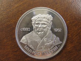 1977 Mungo Martin Kwakiutl Nickle $1 Coin Bc Canada photo