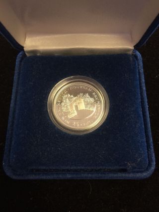 1992 Canada Brunswick Silver Proof Commemorative Quarter - 125th Anniv. photo