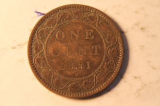 1881 - H 1c Bn Canada Cent Fine photo