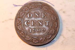 1909 1c Bn Canada Cent Ef++++ photo