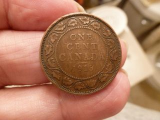 1913 Canadian Large Cent photo