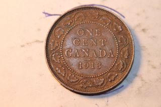 1913 1c Rb Canada Cent Ef++++ photo
