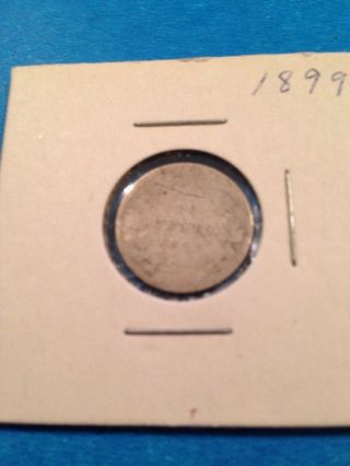 1899 Canada 10 Cent Silver photo