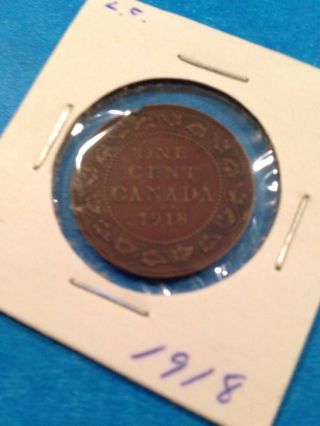 1918 Large Penny Canada photo