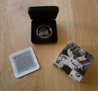 1997 Canada Proof Silver Dollar - 25th Anniversary Of 1972 Canada Vs Ussr Series photo