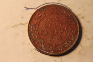 1916 1c Bn Canada Cent Ef++++ photo
