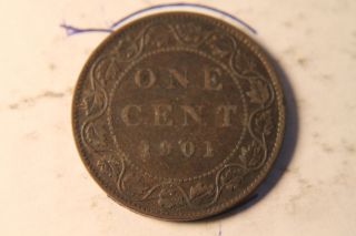 1901 1c Bn Canada Cent Ef++++ photo