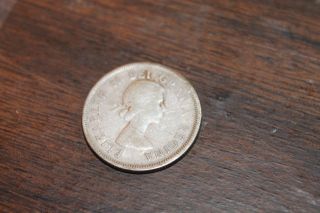 1959 25c Canada Silver Quarter Ef++++ photo
