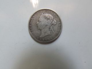1874 Canada Twenty - Five Cent Piece photo