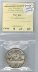 Canada 1957 Regular Waterlines Silver Dollar Iccs Ms 65 Gem Unc Rare Coins: Canada photo 1