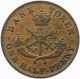 1854 Bank Of Upper Canada One Half Penny Token Pc - 5c1 Coins: Canada photo 1