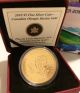 2010 $5.  9999 1 Oz Fine Silver Coin - Canadian Olympic Hockey Gold Plating Coins: Canada photo 2