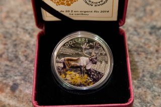 Canada 2014 1 Oz.  Fine Silver Coin 