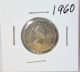 1960 Canada 5 Cents Coin Old Nickel Coins: Canada photo 2