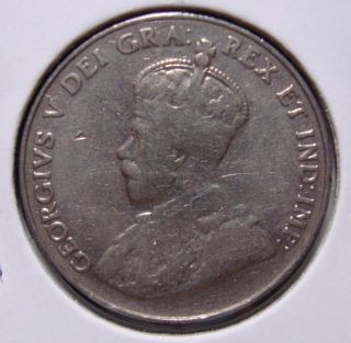 1931 5c Canada 5 Cents,  King George V Nickel,  Canadian,  3437 photo