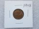1948 Canadian Penny Coin 1 Cent Coin. Coins: Canada photo 1
