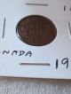 Canada 1932 Penny One Cent Coin 95.  5% Copper,  3% Tin,  1.  5% Zinc Au Coins: Canada photo 4