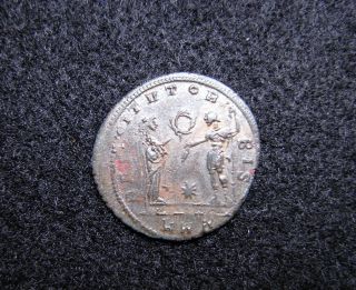 Aurelian,  Silvered Ae Antoninianus,  270 - 275 Ad,  Restitvt Or Bis,  Ric 295 photo