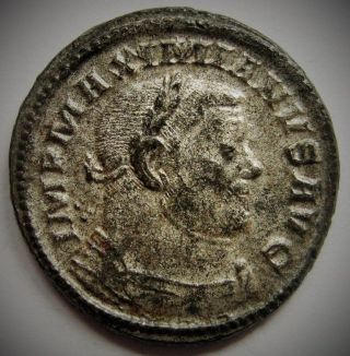 Maximianus Follis Ric 582a Of Trier Dated 303 - 305 photo