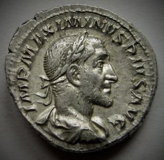 Maximinus I Denarius Ric 3 Cohen 55 Of Rome Dated 236 photo