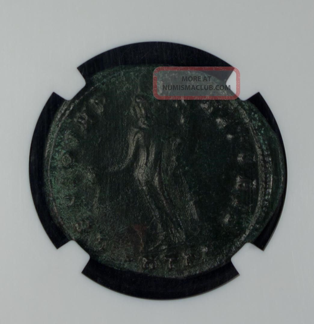 Roman Empire Galerius Ad 305 - 311 Bi Nummus Ngc Xf