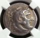 Phoenicia,  Aradus: Alexander The Great,  Silver Ar Teradrachm,  245 Bc. ,  Ngc Ch F Coins: Ancient photo 2