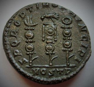 Constantinus I Follis Ric 94 Of Ostia Dated: 312 - 313 photo