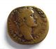 140 A.  D Emperor Antoninus Pius Roman Period Imperial Ae Bronze Sestertius Coin Coins: Ancient photo 1
