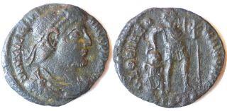 Valentinian I 364 - 375 A.  D.  Details (see Photos) photo