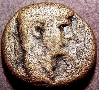 Claudius,  Roman Emperor In 54 Ad Antioch,  Syria,  Imperial Bronze Coin photo