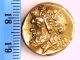 2rooks Greek Cimmerian Bosporus Crimea Pantikapaion Gold Stater Electrotype Coin Coins: Ancient photo 4