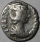 Julia Domna Bold Double Strike (rare Roman Coin Error) Vesta Reverse Coins: Ancient photo 1