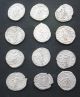 A Group Of Twelve Roman Silver Denarius Coins: Ancient photo 1