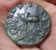 Baktria Indo - Scythian King Maues Circa 85 - 80 B.  C Artemis / Bull Coins: Ancient photo 1