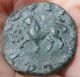 Baktria Indo - Scythian King Maues Circa 85 - 80 B.  C Herakles / Lion Coins: Ancient photo 1