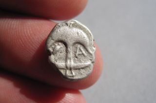 Ancient Silver Greece Drachm Apollonia Pontika - Gorgoneion photo